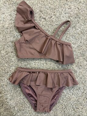 Rylee + Cru Mulberry Shimmer Bikini - 2-3 years